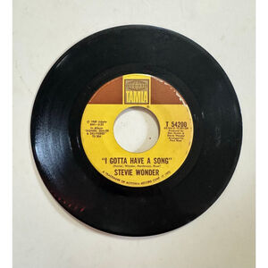 1970 Tamia Records 45 RPM Stevie Wonder “Heaven Help Us All”